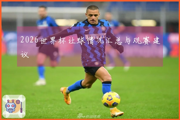 2026世界杯让球情况汇总与观赛建议